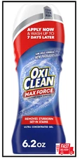 OxiClean Max Force Laundry Stain Remover Gel Stick, 6.2 fl oz