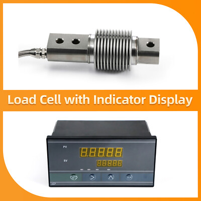  Load Cell Sensors with Sensor Amplifier Indicator Display Supply 90-240V