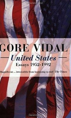 United States: Essays 1952-1992 by Gore Vidal (Paperback, 1994)