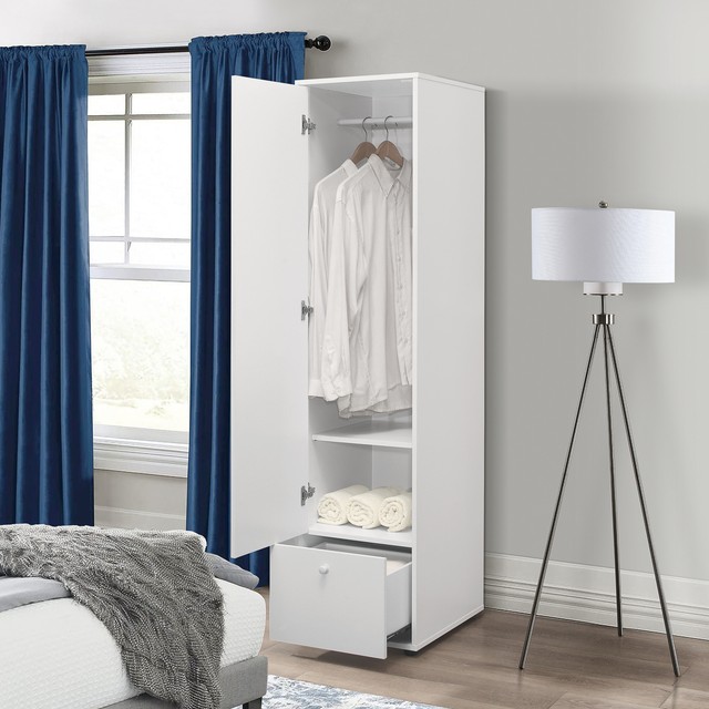 Ikea Aneboda Wardrobe Armoire White For Sale Online Ebay