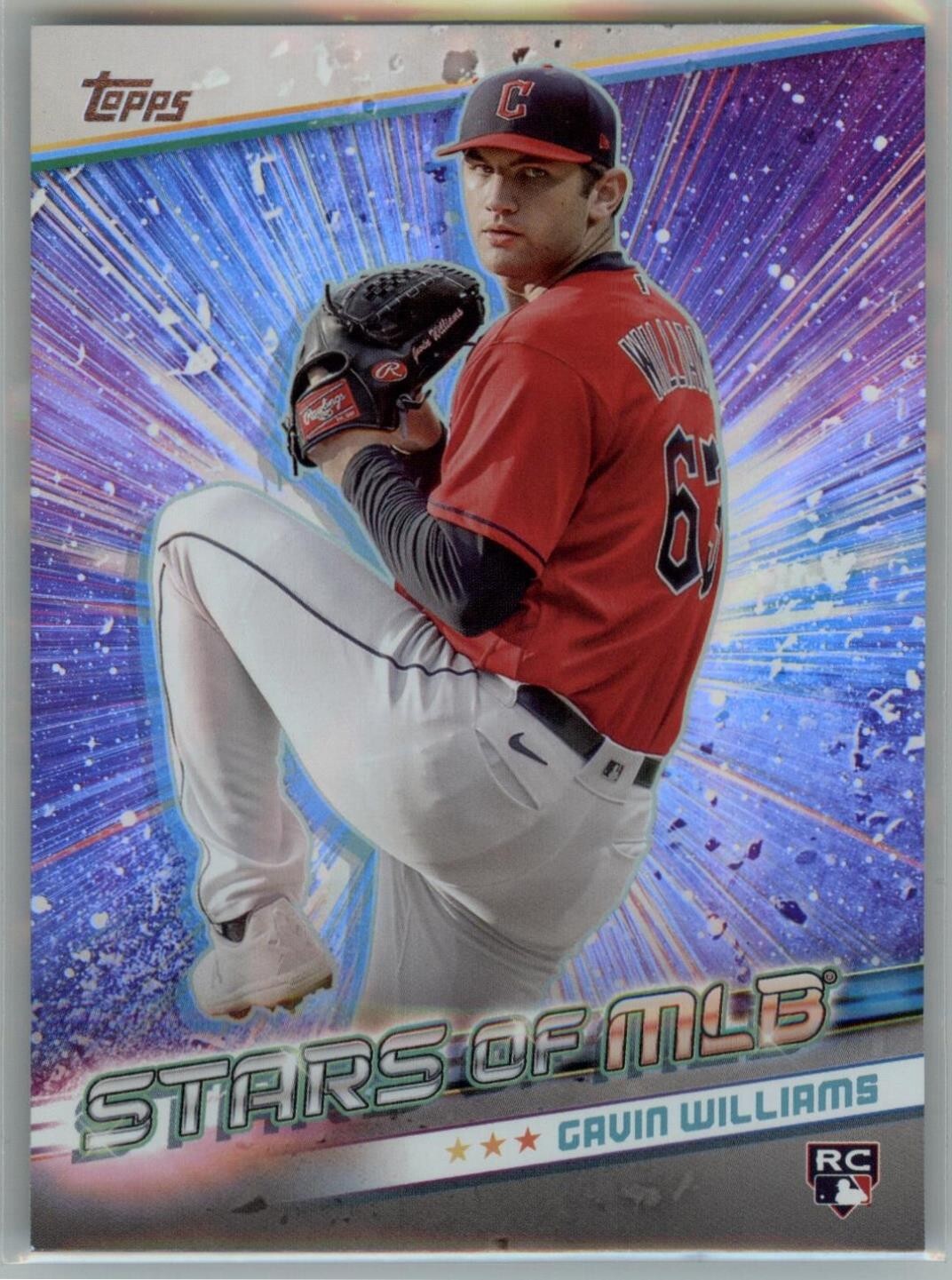 2024 Topps Update Series - Stars of Mlb Chrome Gavin Williams #CSMLB-74 (RC)