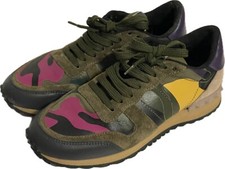 Valentino sneakers camouflage pelle numero 37