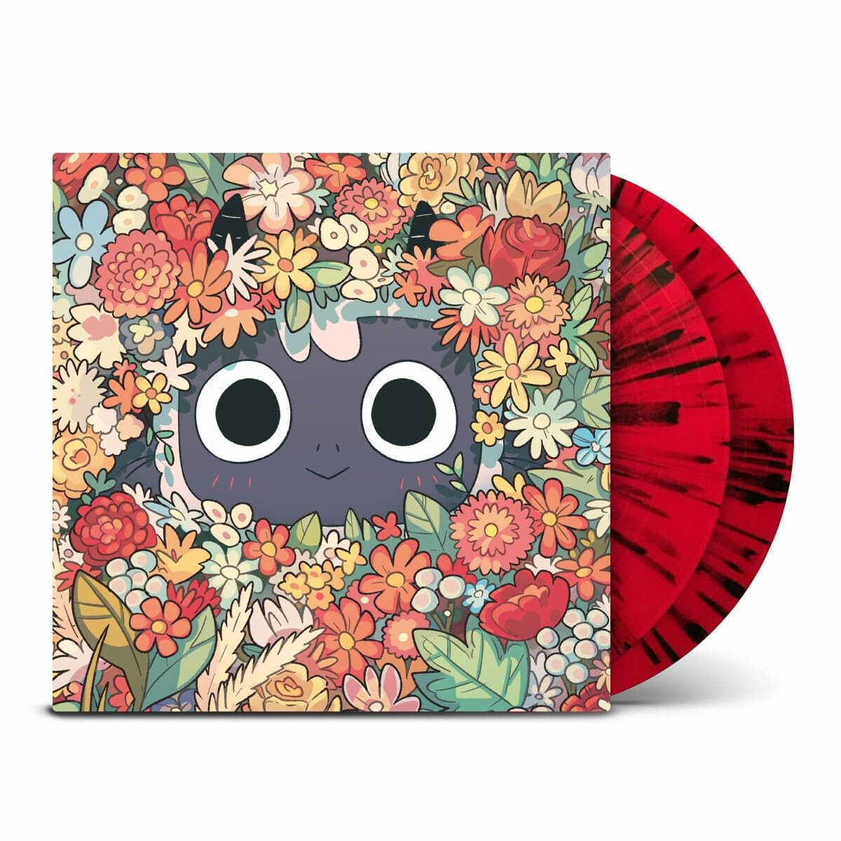 Cult of the Lamb Soundtrack Red Black Splatter Vinyl 2x LP