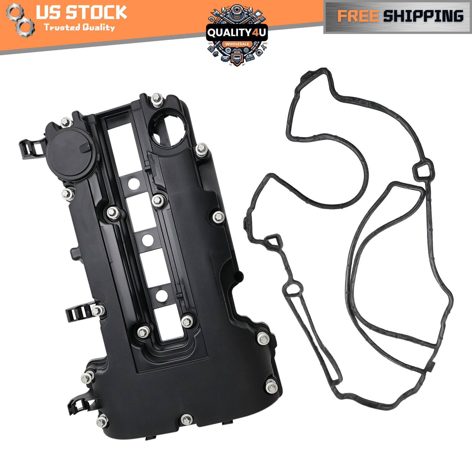 Valve Cover W/Gasket For 2011-2019 Chevy Cruze Sonic Trax Buick - Foto 7