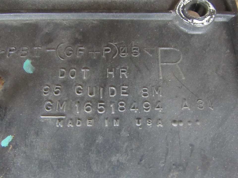 95 96 97 98 99 00 01 02 03 04 05 CONJUNTO DE FARÓIS CHEVROLET ASTRO 16518494 FABRICANTE DE EQUIPAMENTO ORIGINAL - Imagem 3 de 3