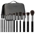 LARUCE Ann 13 Piece Makeup Brush Set + Case - New In Travel Case