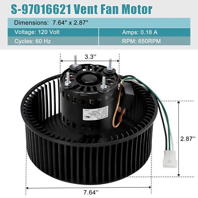 S97016621, 99080568 Replacement Motor for Broan Nutone