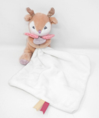 DouDou et Compagnie Paris Plush Deer Lovey   Baby Toddler Security Blanket Toy