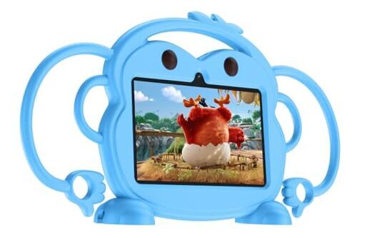 Kids Tablet, 7 inch Android 11 Tablet for Kids, 6(2+4)GB RAM 32GB Light Blue-image