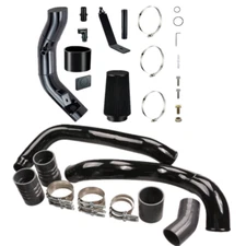 Intercooler Pipe Tube & Cold Air Intake Kit for Ford F250 F350 F450 F550 2003-07