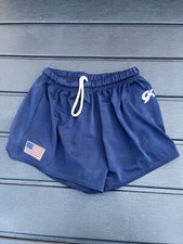 TEAM USA GK ELITE Gymnastics Leotard SHORTS Olympic USA MEN S Blue SIZE: AM