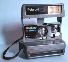 VINTAGE Polaroid OneStep CloseUp 600 Instant Film Camera  Tested  Working 