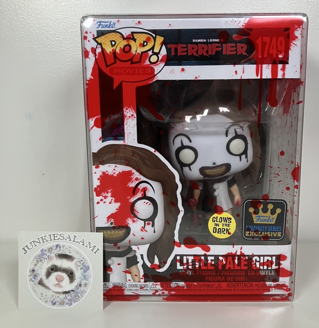 Terrifier #1749 Little Pale Girl Funko Pop! Glow Specialty New