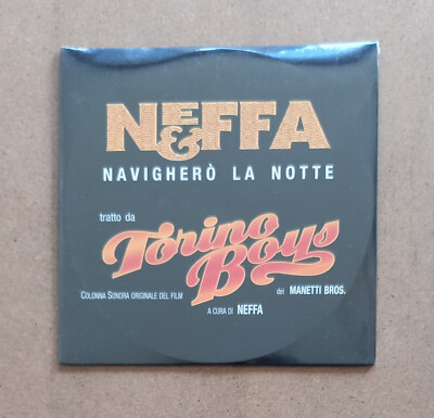 Cd Single Card Sleeve NEFFA Navigherò la notte 1998 Italia Polygram Torino Boys