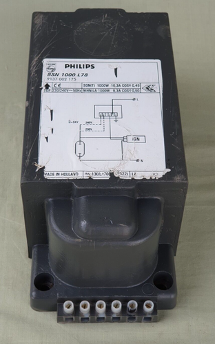Philips Lampensteuergerät BSN 1000 L78 230/240V 50Hz elektromagnetisch Hib #2 - Bild 4 von 15