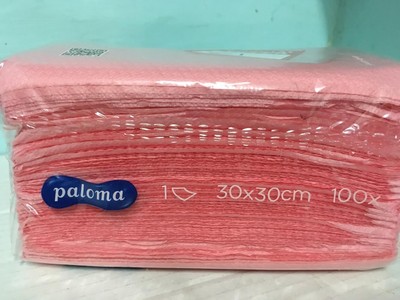 Салфетки Paloma 100шт 30x30 ассорти (3838952008457)