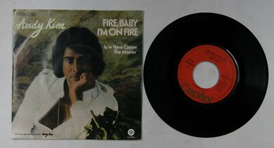 Andy Kim Fire Baby, I'm On Fire GER 7inch Vinyl Single 1974