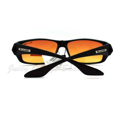 HD Lens Sunglasses High Definition Driving Lens Rectangular Sports - Picture 8 of 19