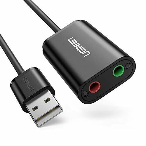 UGREEN Scheda Audio USB Esterna Adattatore Audio USB 3.5mm per Cuffie  Microfono | eBay