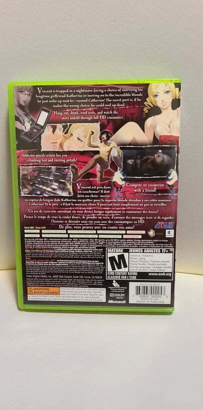 Catherine W/ Sound Disc & Artbook‼️ Microsoft Xbox 360, 2011 - Image 2 of 4
