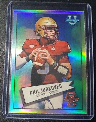 Phil Jurkovec - Bowman University Chrome 2022 - Boston College Eagles - 1952
