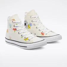 Converse Women's Chuck Taylor All Star Floral Print High Top Shoes 570919C