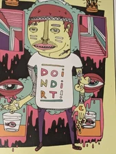 YOUNG & SICK Wall Art Print 1 OF 10 ALBUM ARTWORK Comic Abstract Trippy MAROON 5