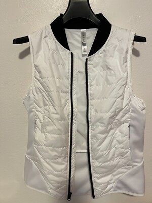 CORE IO WOMEN'S WHITE SMALL SLEEVELESS VEST /Preowned