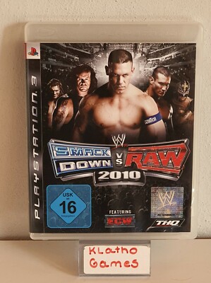 Smack Down Vs. Raw 2010 - Sony PlayStation 3/PS3 - komplett  C2210