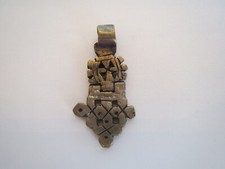 Vintage African/ ETHIOPIAN TUAREG Tribal Handmade Figural PENDANT 1.5" Length
