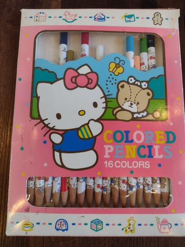 Vintage Hello Kitty Sanrio Color Pencils 1987 - Picture 5 of 5