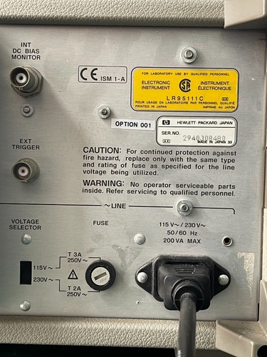 Misuratore LCR di precisione Agilent HP 4284A 20Hz - 1MHz opt. 001, 002_08480 - Foto 12 di 12