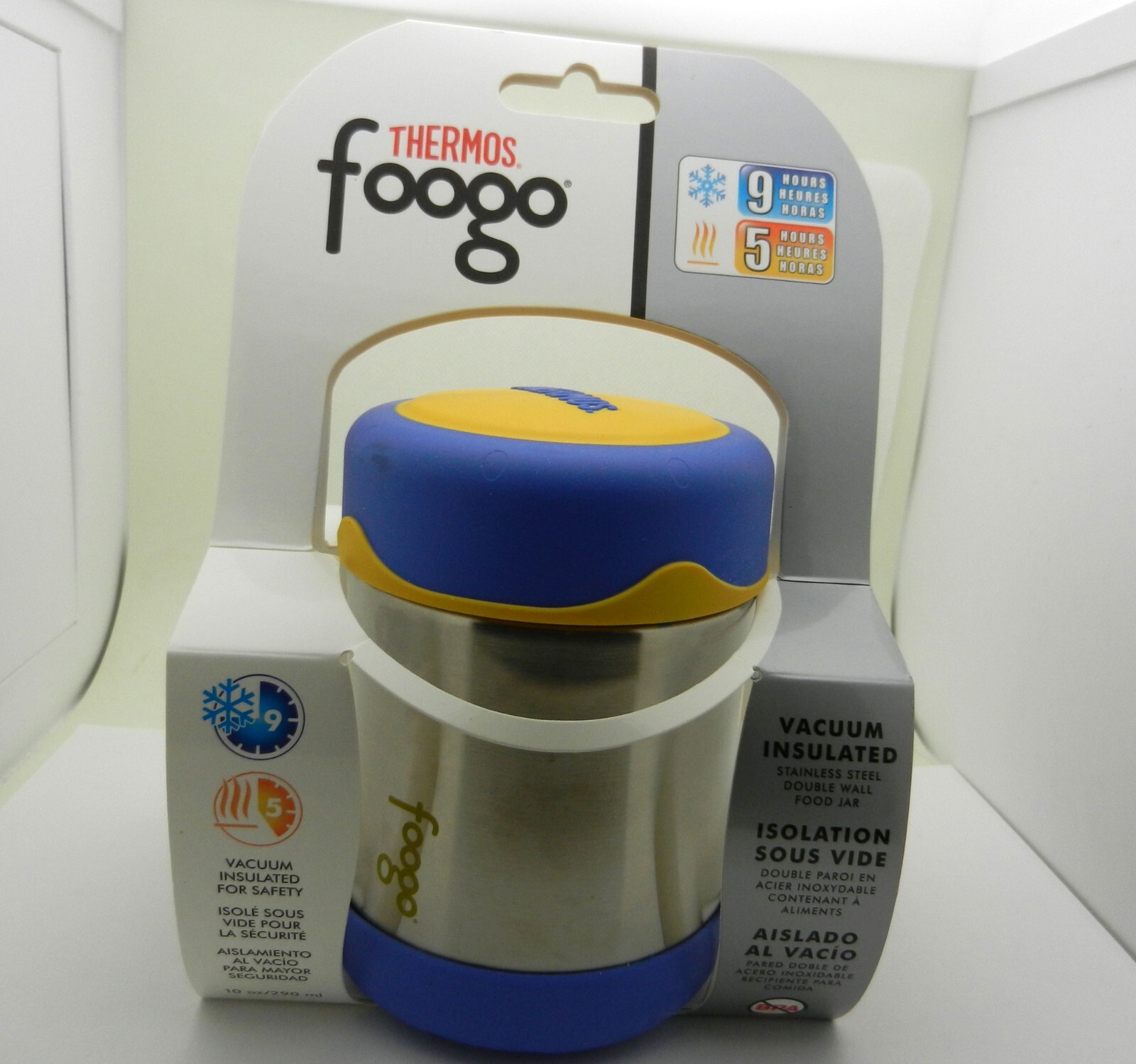 Foogo Vacuum Insulated Stainless Steel 10-ounce Food Jar Nib