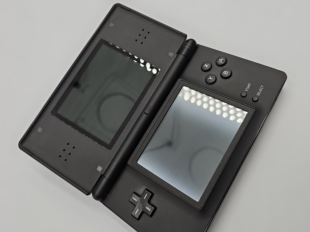 Nintendo DS Lite USG-001 With Charger and Stylus - Black | eBay