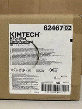 KiMTECH M3 Certified Sterile Facemask 62467 Cleanroom 200 Masks