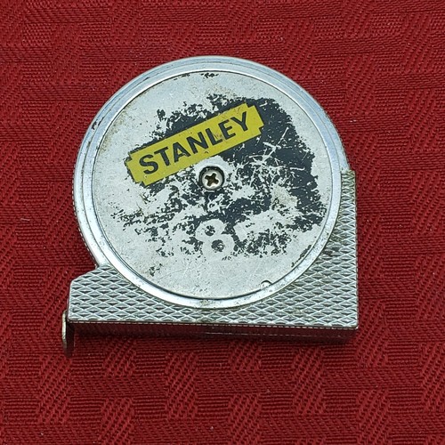 Vintage Stanley No. MY1310 Tape Measure 8Ft Foot Life Guard Mylar Made in USA