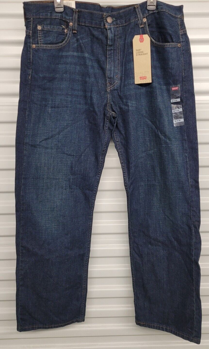 Levi's 569 Loose Straight Fit Men's Jeans in Kale 00569-0132 39307995931 |  eBay
