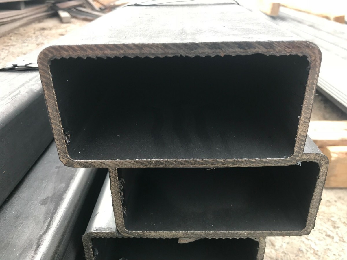 Steel Rectangular Tubing 3" X 6" X 3/16" Wall - 12 Foot Length Structural Steel
