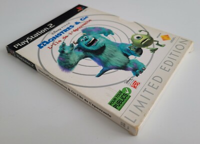 Jeu PS2 Monstres & Cie - L'île De L'Épouvante - Édition Limitée - Bon état