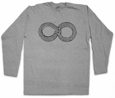 OUROBOROS INFINITY LONG SLEEVE T-SHIRT Uroboros Ancient Myths Mythologie Snake