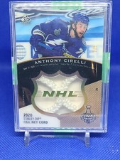 2019-20 UD SP Game Used Stanley Cup Final Net Cord Anthony Cirelli  /5 Lightning