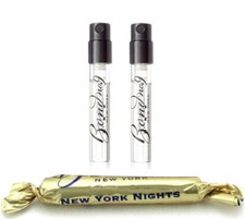 2x Bond No.9 nYc Nights Unisex Sample 0.57 oz 1.7 ml Eau De Parfum Spray Wrap