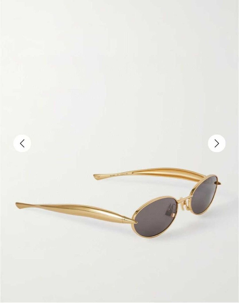 サングラス BOTTEGA VENETA Bottega Veneta - BV1386S - 001 (BV1386S 001) Bottega Veneta BV1386S 001 Sunglasses - Pretavoir