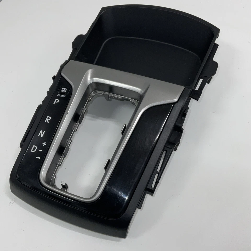 2015 Hyundai Elantra GT Shift Trim Shifter Bezel Black A/T 84651-A5050 OEM N3-2 - Image 3 of 4