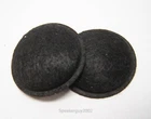 Pair of 1 1/4" Felt Speaker Dust Caps -- Speaker Parts