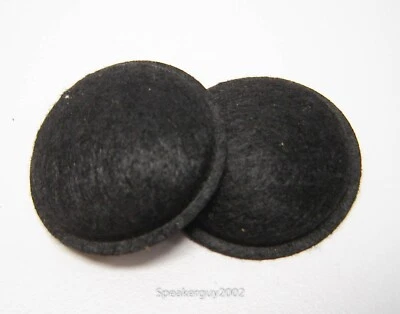 CIRCUIT SHOP AUDIO Pair of 1 1/4" Felt Speaker Dust Caps -- Speaker Parts