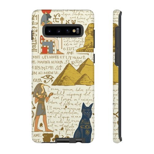 Egyptian Print Phone Case Ancient Egypt Pyramids Pharaoh Hieroglyphics, Travel - Picture 48 of 48