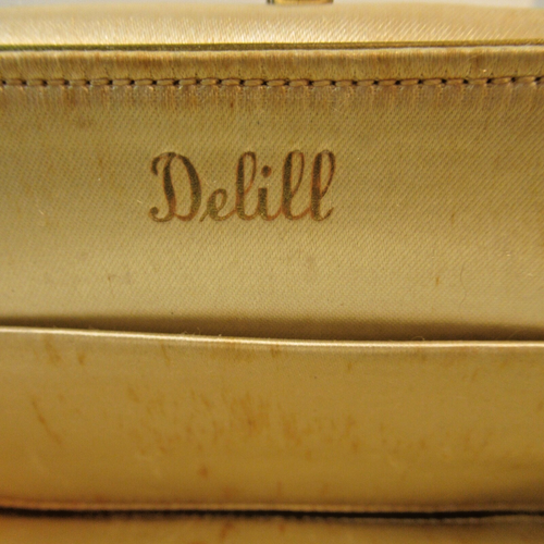 Cartera antigua vintage Petit Point Scenic Delill - Imagen 10 de 12