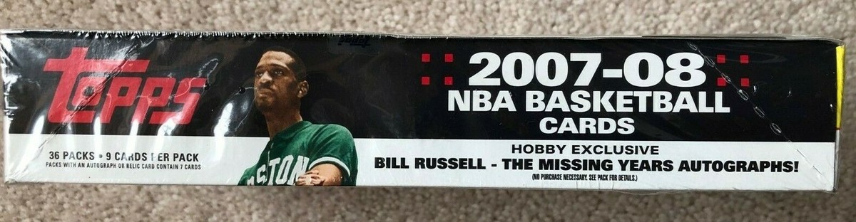 2007-08 TOPPS FACTORY SEALED BASKETBALL HOBBY BOX! MINT DURANT