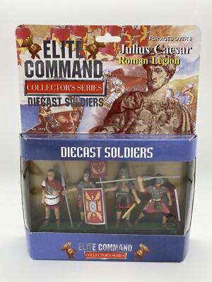 Blue Box Elite Command Collector's Series-Julius Caesar Roman Legion Diecast *
